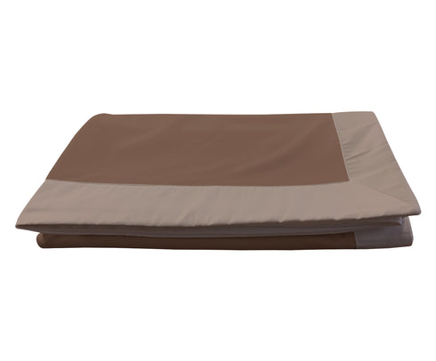 Coperta in Velluto con bordo in Raso