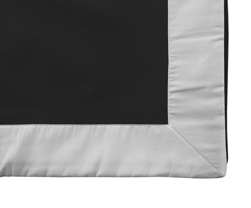 Coperta in Velluto con bordo in Raso