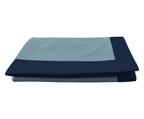 Coperta in Velluto con bordo in Raso