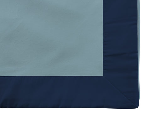 Coperta in Velluto con bordo in Raso