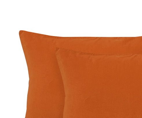 Parure Copripiumino in raso 300TC con federe in Velluto