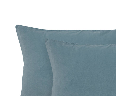 Parure Copripiumino in raso 300TC con federe in Velluto