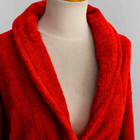 Accappatoio Unisex Cotone Bio con Scialle