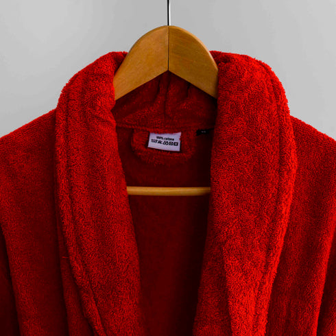 Accappatoio Unisex Cotone Bio con Scialle