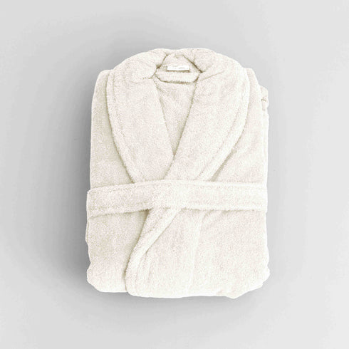 Accappatoio Unisex Cotone Bio con Scialle