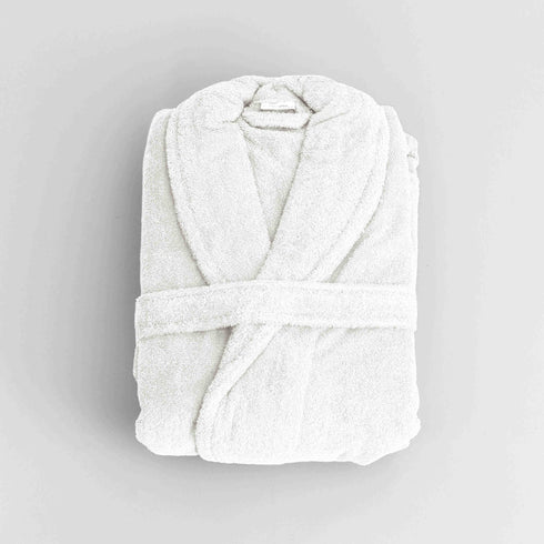 Accappatoio Unisex Cotone Bio con Scialle