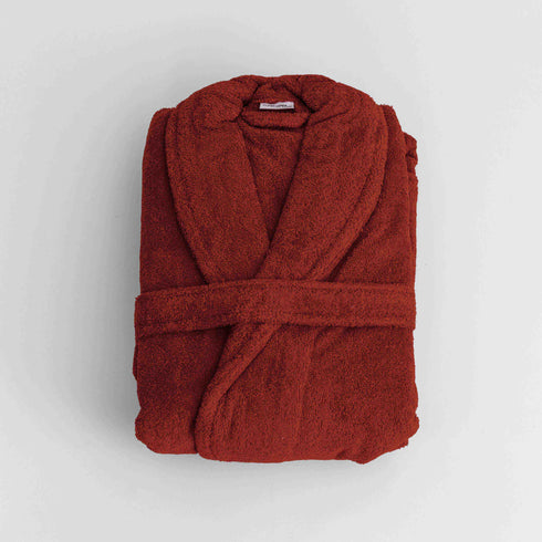 Accappatoio Unisex Cotone Bio con Scialle