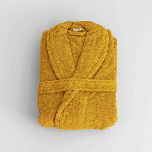 Accappatoio Unisex Cotone Bio con Scialle