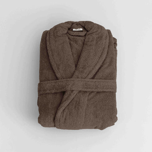 Accappatoio Unisex Cotone Bio con Scialle