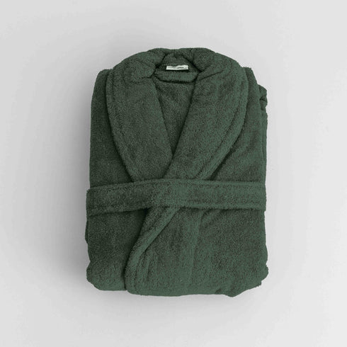 Accappatoio Unisex Cotone Bio con Scialle