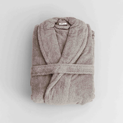 Accappatoio Unisex Cotone Bio con Scialle