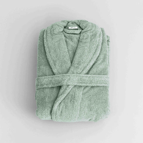 Accappatoio Unisex Cotone Bio con Scialle