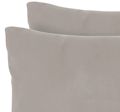 Parure Copripiumino in raso 300TC con federe in Velluto