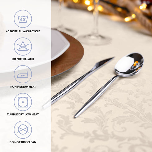 Tovaglioli Jacquard Damascato (Set da 6)