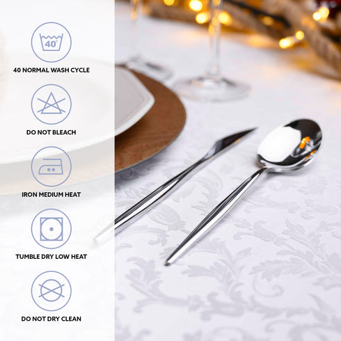 Tovaglioli Jacquard Damascato (Set da 6)