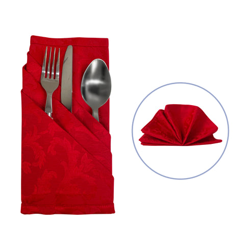 Tovaglioli Jacquard Damascato (Set da 6)