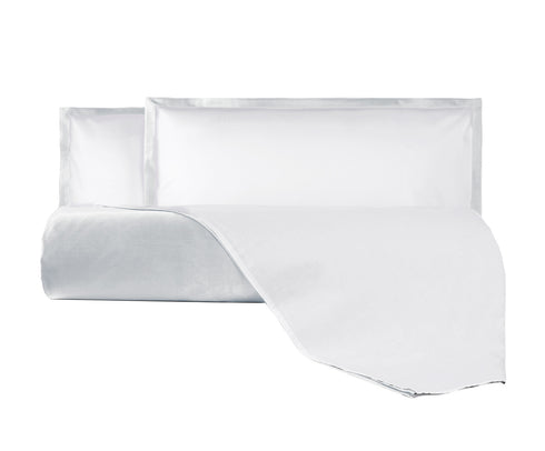 Parure Copripiumino Double Face in Raso di Cotone - Yacht