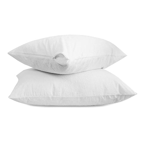 Set 2 Copricuscini Impermeabili con Zip Bamboo