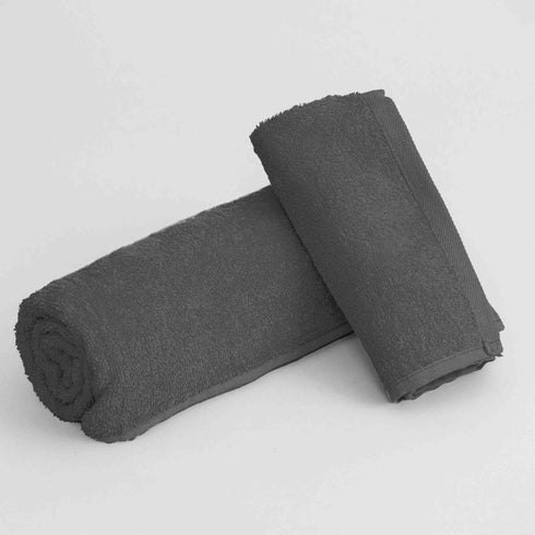 Set Asciugamano Bagno Cotone Tinta Unita